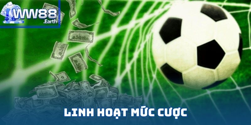 Hệ thống trang cá độ bóng đá WW88 cho phép hội viên tùy chọn mức cược