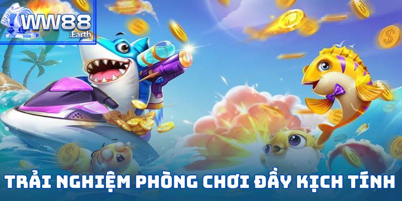 Bắn Cá Bingo - Chiến Thuật Đỉnh Và Thưởng Hấp Dẫn 4 Trải nghiệm ngay 3 phòng chơi đầy kịch tính trong bắn cá Bingo