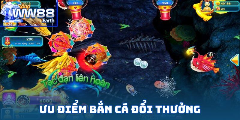 Bắn Cá Đổi Thưởng – Tựa Game Săn Cá Hàng Đầu 2025 3 Ưu điểm khi trải nghiệm bắn cá đổi thưởng 2025