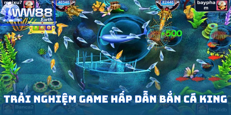 Bắn Cá King – Trò Chơi Săn Thưởng Đầy Kịch Tính 5 Trải nghiệm các sảnh game hấp dẫn tại bắn cá king
