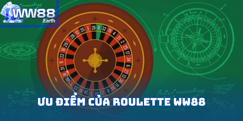 Những ưu điểm vượt trội của game Roulette tại nhà cái WW88