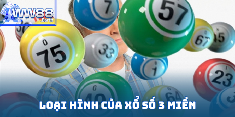 Top các loại hình cá cược phổ biến trong Xổ Số 3 Miền tại WW88